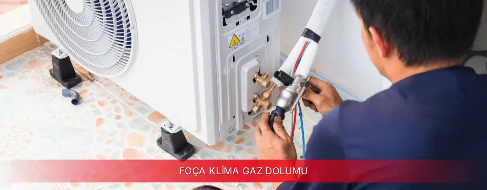 Foça İlçemi Fujitsu Klima Gaz Dolumu