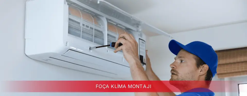 Foça İlçemi Fujitsu Klima Montajı
